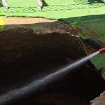 בולען התגלה בגן בגבעת שמואל